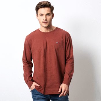 Luxury Full Sleeve Fine Cotton Blend T-Shirt for Men