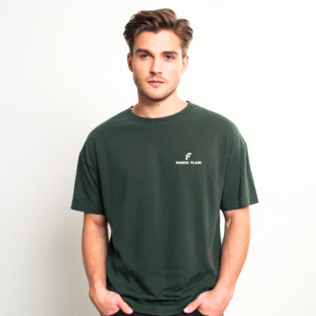 Luxury Oversized Cotton Blend Drop Shoulder T-Shirt