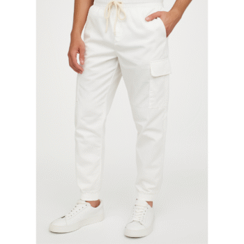 Men's Premium Cotton Twill Cargo Trousers