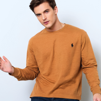 Luxury Full Sleeve Fine Cotton Blend T-Shirt for Men