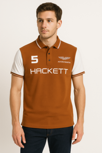 Luxury Stretch Cotton Blend Polo