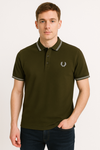 Luxury Stretch Cotton Blend Polo